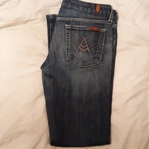 Seven for all mankind "A" pocket